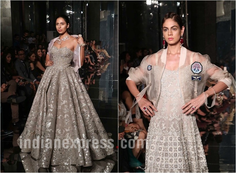 lakme fashion week, Preity Zinta, falguni and shane peacock, lakme fashion week winter/festive, lfw w/f 2017, lakme fahion week celebs, bollywood celebrities lakme fahion week, lfw book actors, fashion news, falguni and shane peacock, fashion news, lifestyle news, indian express, lakme fashion week photos, preity zinta photos