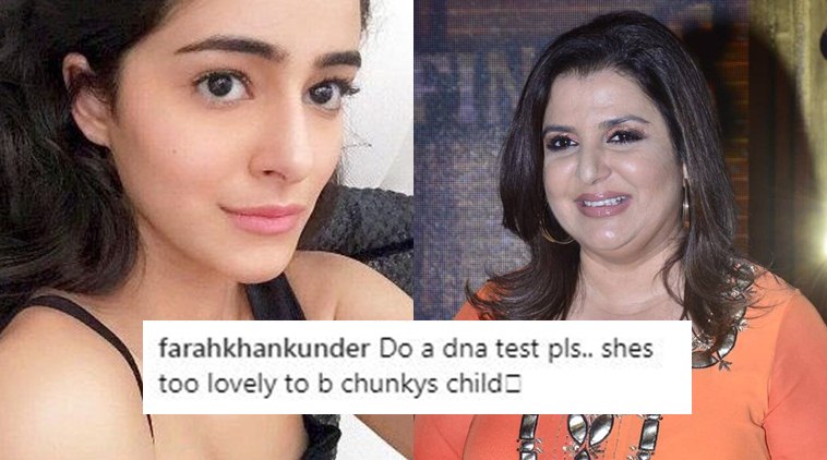 Farah Khan Says Ananya Is Too Lovely To Be Chunky Pandey S Daughter Bollywood News The