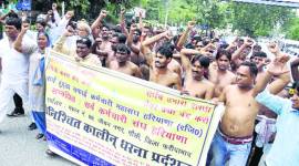 Municipal Corporation of Faridabad, Haryana Urban Development Authority, HUDA administrator, Faridabad protest, Faridabad sanitation staff, indian express news