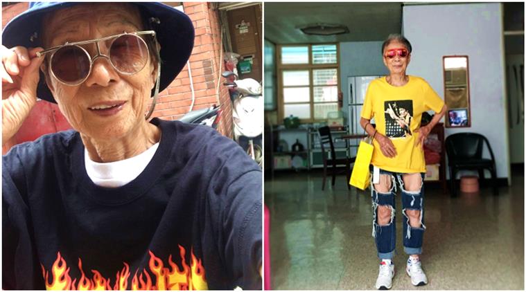 This Yr Old Woman S Instagram Fashion Diaries Will Give You Streetweargoals Lifestyle News The Indian Express