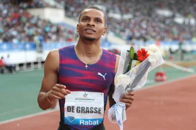 Andre De Grasse World Track and Field Championships 