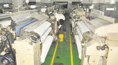 Textile industry woes, Bhiwandi powerlooms, GST, GST on textiles, affect of GST on textile industry, GST hits textile industry, indian express news 