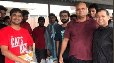 Hurricane Harvey, sushma swaraj, Houston University, students hurrican, indian students, indian express news, india news