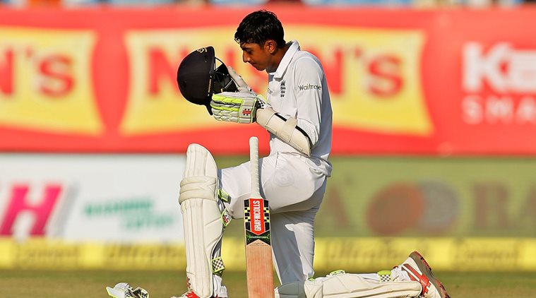 Haseeb Hameed, Haseeb Hameed half-century, sports news, cricket, Indian Express