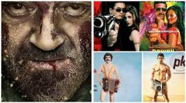 Bhoomi poster, Sanjay Dutt bhoomi poster, Bhoomi, Sanjay Dutt film poster, Bhoomi poster, Bhoomi poste Liam Neeson The Grey, Aamir Khan's PK poster, Shah Rukh Khan Ra.One poster, hollywood bollywood posters, hollywood bollywood film posters similarities