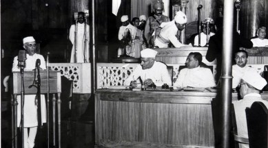 Jawaharlal Nehru, tryst with destiny