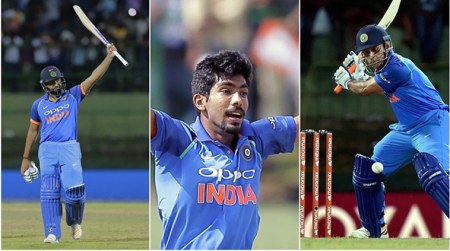 India vs Sri Lanka, Rohit Sharma, India tour of Sri Lanka 2017, MS Dhoni, sports gallery, cricket, Indian Express
