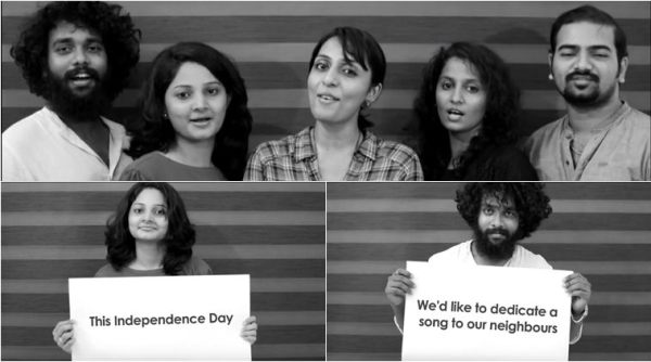 independence day, pakistan national anthem pak sarzamin, voxchord pak sarzamin, indian band pak national anthe, indian acapella band pak anthem, viral video, indian express
