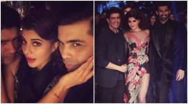 jacqueline fernandez, aditya roy kapoor, karan johar, manish malhotra
