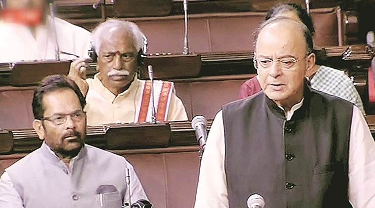 Arun Jaitley, Rajya Sabha, Monsoon Session,Quit India Movement, Indian Express, India News, politics, NDA government