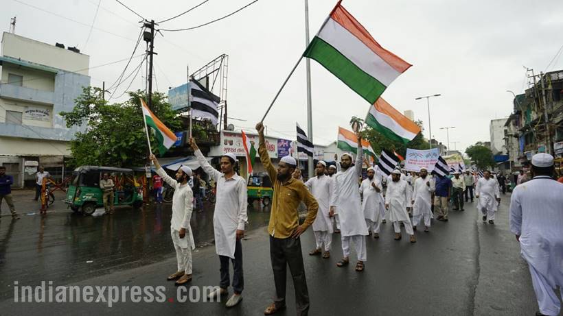 independence day 2017, independence day pics, independence day celebrations, 15th august, august 15 pics, independence day rehearsal pics, i day photos, independence day dress rehearsals, independence day madrasas, independence day gujarat, indian express