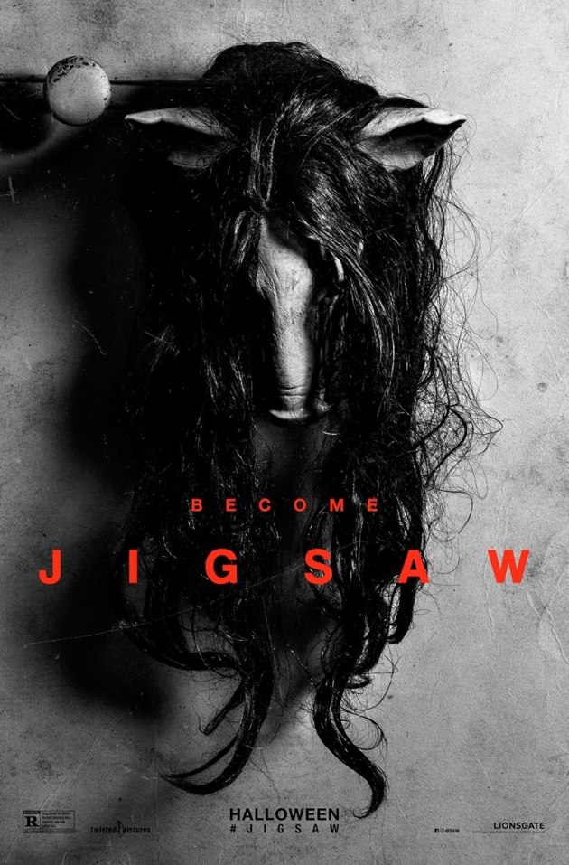 jigsaw, jigsaw movie, jigsaw film, saw 8, jigsaw poster