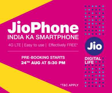 Reliance Jio, JioPhone, Reliance JioPhone, JioPhone bookings, JioPhone price,