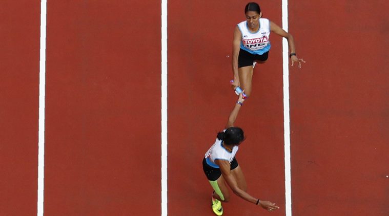 Jisna Mathew, M R Poovamma, Anilda Thomas, Nirmala Sheoran