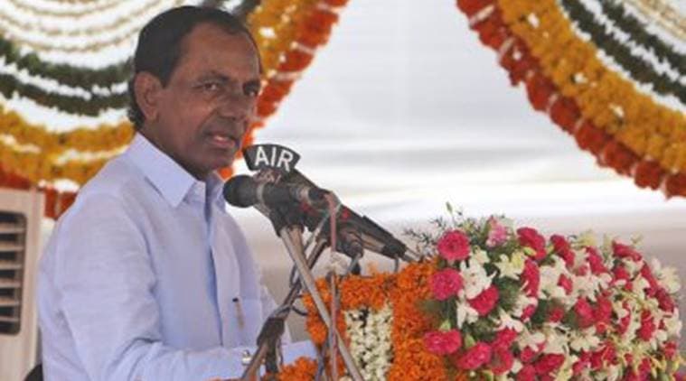 telangana government, telangana government land survey, telangana government land records, telangana government land disputes, K Chandrasekhar Rao land survey, indian express news
