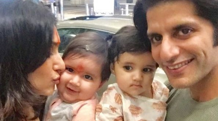 Karanvir Bohra’s twin daughters are back to Canada, daddy dearest