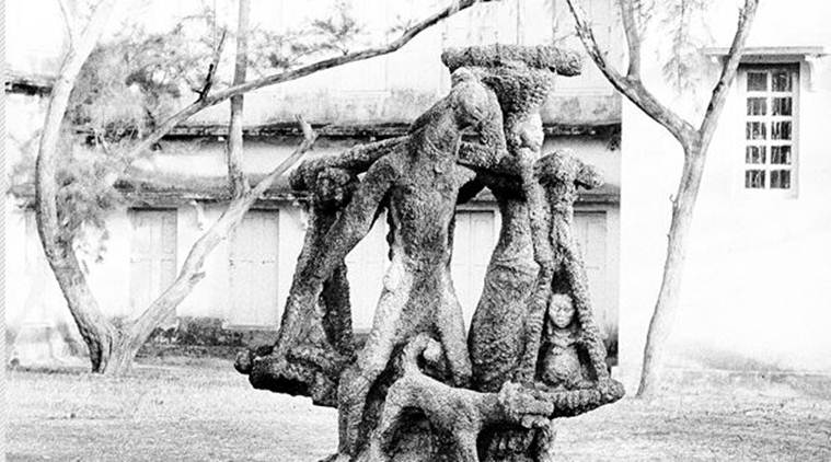 Ramkinkar Baij, Somendra Nath Bandyopadhyay , Santhal Family, Santhal tribe, Visva Bharati, Guwahati, Assam, bengal Art, Bengali artists, Art and Culture news, Indian Express News
