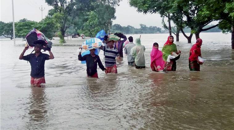 Seemanchal flood, Kishanganj flood, Bihar flood, Seemanchal flood rescue operation, authorities on Seemanchal flood, India flood, indian express news