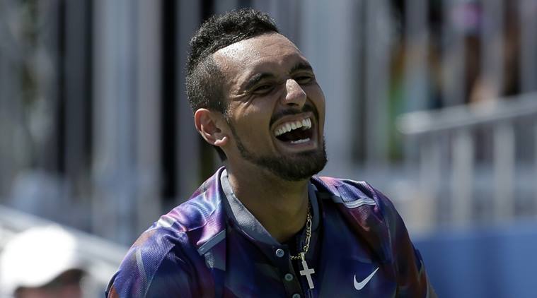 nick kyrgios, kyrgios, us open, bad behaviour, tennis, sports news, indian express