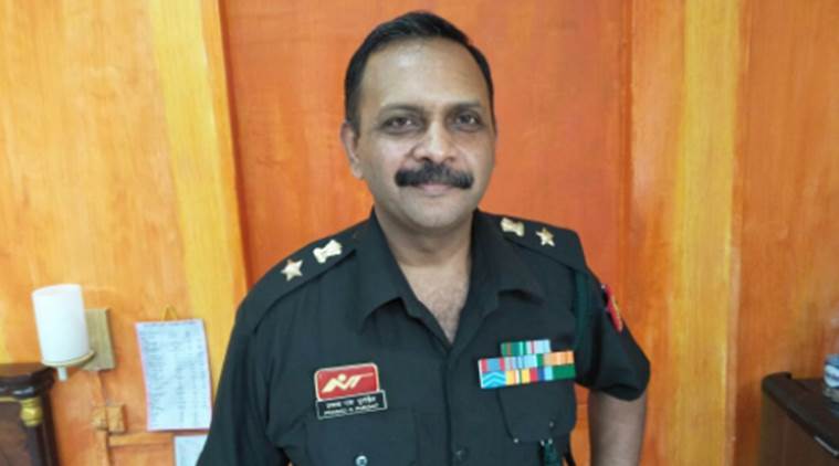 Shrikant Prasad Purohit, Indian army, Army uniform, malegaon blast, Malegaon blast case, Lieutenant Colonel Shrikant Prasad Purohit, Shrikant Prasad Purohit army uniform,