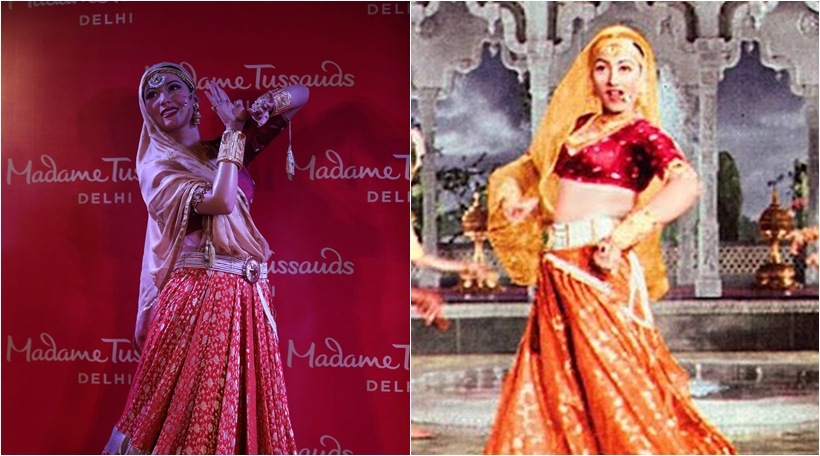 madhubala, madame tussauds, madame tussauds madhubala, madhubala waz figure pics, madhubala wax statue pics