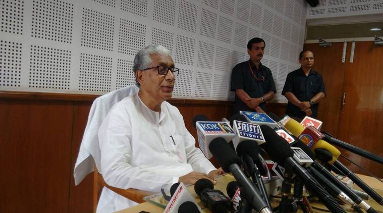 manik sarkar, tripure cm, agartala, northeast, indian express