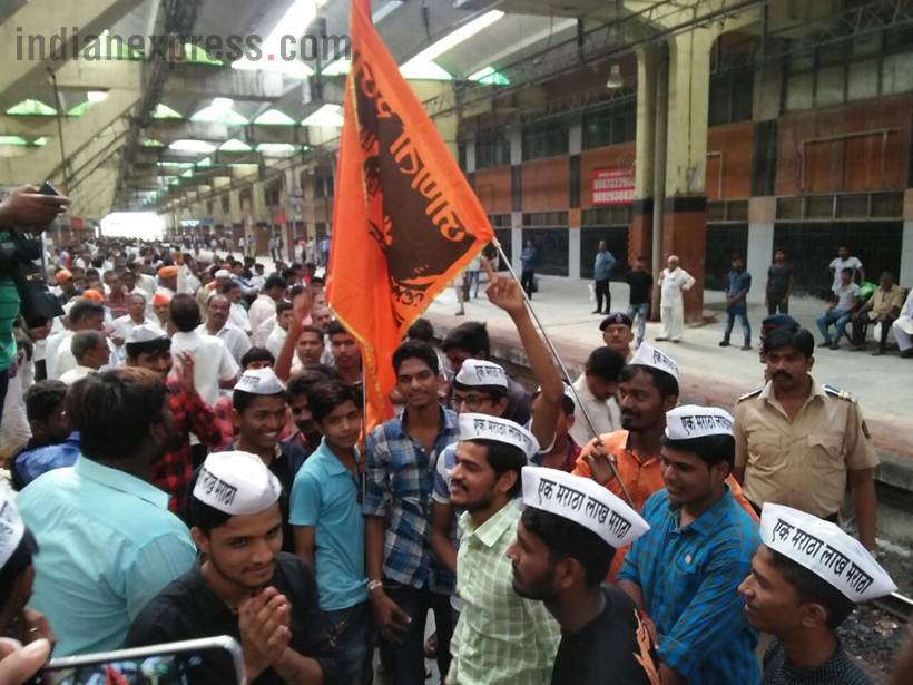 maratha morcha, maratha protest, maratha krantri morcha, maratha reservation, maratha silent protest, maratha silent rally, maratha protest mumbai, maratha community demands, devendra fadnavis, maharashtra, latest news, india news, indian express