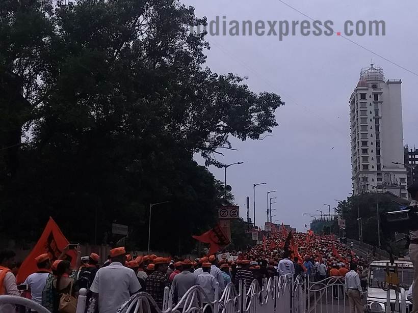 maratha morcha, maratha protest, maratha krantri morcha, maratha reservation, maratha silent protest, maratha silent rally, maratha protest mumbai, maratha community demands, devendra fadnavis, maharashtra, latest news, india news, indian express
