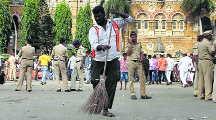 Maratha Morcha, Maratha Kranti Mook Morcha, BMC, Brihanmumbai Municipal Corporation, protests for reservation, azad maidan, mumbai news, indian express news