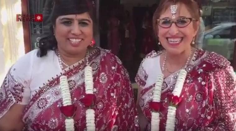 Hindu Jewish Women Marry In Uk S First Interfaith Gay Wedding