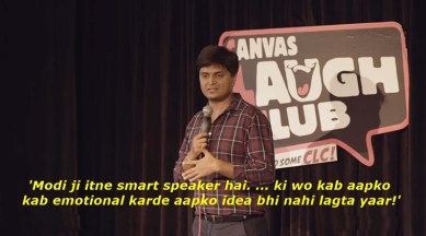 WATCH: Comedian's hilarious take on Modiji — the smart speaker who  'emotionally manipulates' | Trending News,The Indian Express