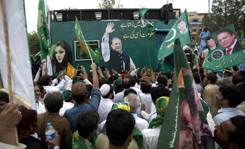 Nawaz Sharif, former Pakistan Prime Minister, Nawaz Sharif rally, Pakistan elections, pakistan news