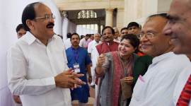 Venkaiah Naidu, Vice Presidential elections, Vice presidential election results, Venkaiah Naidu, Gopalkrishna Gandhi, Vice Presidential election, Vice Presidential election live updates, Congress, BJP
