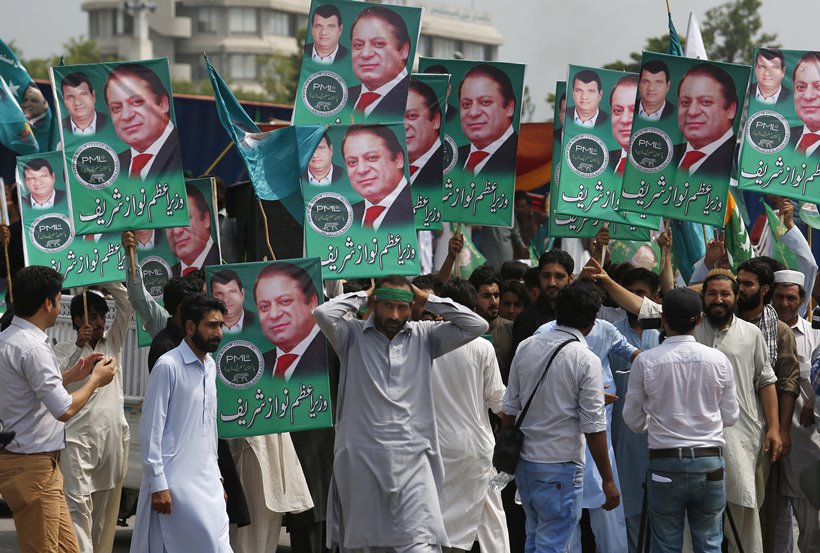 Nawaz Sharif, former Pakistan Prime Minister, Nawaz Sharif rally, Pakistan elections, pakistan news