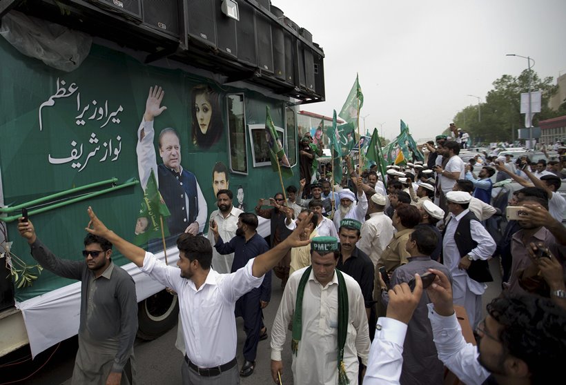Nawaz Sharif, former Pakistan Prime Minister, Nawaz Sharif rally, Pakistan elections, pakistan news