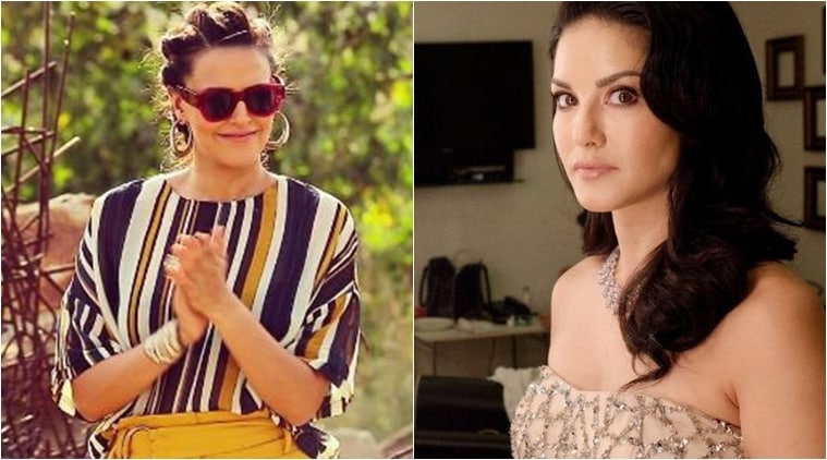 sunny leone, neha dhupia, no filter neha season 2, no filter neha podcast, sunny leone photos
