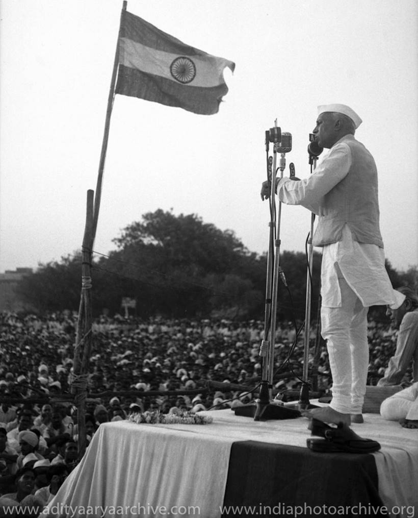 india independence day, jawaharlal nehru, kulwant roy, archival photos nehru