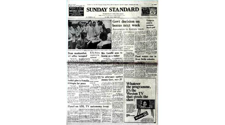 August 14 1977 Forty Years Ago Indira In Belchhi The Indian Express