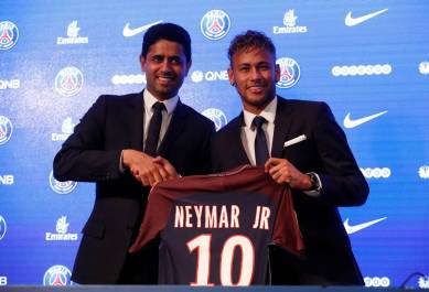 neymar, neymar psg, neymar transfer, neymar press conference, neymar jersey, neymar shirt, PSG, PSG FFP, football news, sports news, indian express