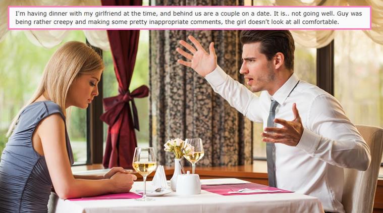 A Man Tried To BULLY His Date By Saying Nasty Things But An Off duty 