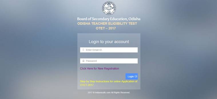 otet online, bseodisha.ac.in, otet, otet 2017, odisha tet 2017, otet online apply 2017, otet apply, otet online, otet application form 2017, otet online 2017, education news, jobs, indian express