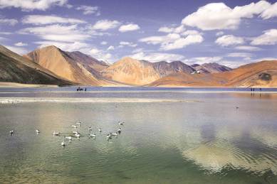 Ladakh China, Aksai Chin, Pangong Tso, Pangong Tso lake, Indian Army, People's Liberation Army, India China border, LAC, Indian Express