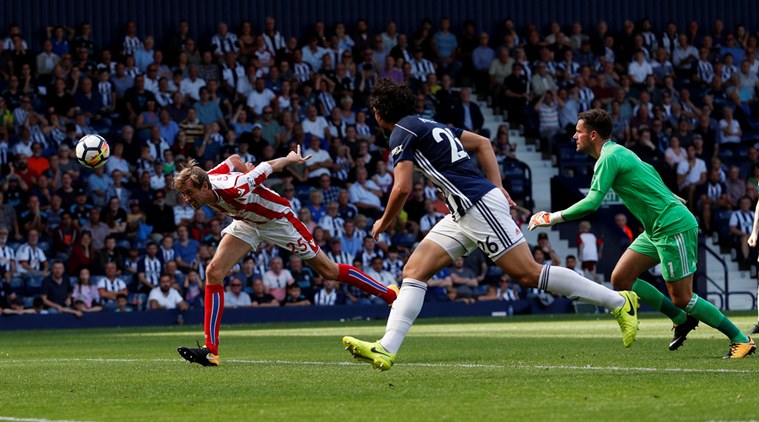 West Bromwich, Stoke City, Peter Crouch, Premier League, sports news, football, Indian Express