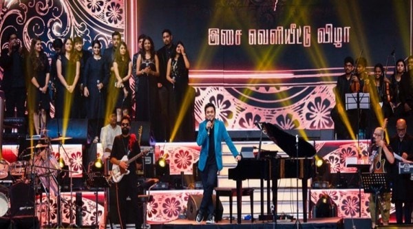 AR Rahman images, AR Rahman Mersal album launch