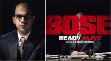 bose dead or alive first look, rajkummar rao first look, rajkummar rao bose dead or alive, rajkummar rao bose webseries