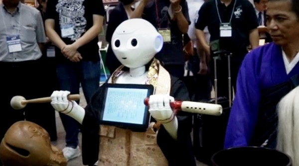Robot Pepper, Buddhist Robot, Robot performs rituals, funeral rites, robot recites sutras, Indian express, Indian express news