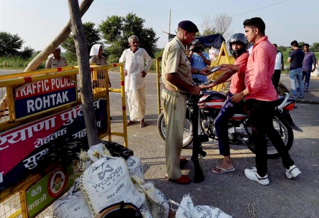 Gurmeet Ram Rahim Singh sentence, Dera Sacha Sauda, Gurmeet Ram Rahim Singh rape charges, Rohtak jail, Rohtak security, Rohatk security pictures, haryana police