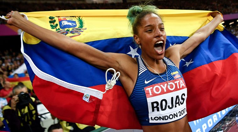 Yulimar Rojas wins triple jump to claim Venezuela's first ...