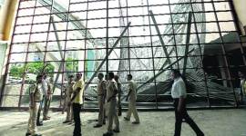 roof NOIDA, roof collapse, crime news, contractor running, UP Policer, UP, India News, Indian Express