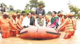 Vijay Rupani, Gujarat CM, Gujarat floods, Narendra Modi Vijay Rupani, Gujarat Election, Indian Express Ahemdabad, Indian express India news